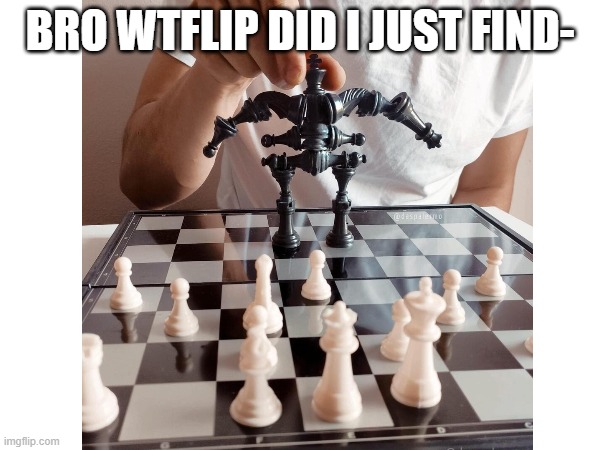 i was just scrolling through chess images and found this | BRO WTFLIP DID I JUST FIND- | image tagged in chess | made w/ Imgflip meme maker