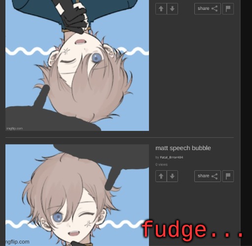 fudge... | made w/ Imgflip meme maker