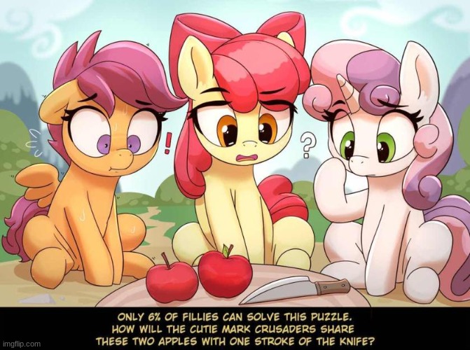 can YOU solve it? | image tagged in mystery,mlp,meme,fun,problem solving | made w/ Imgflip meme maker