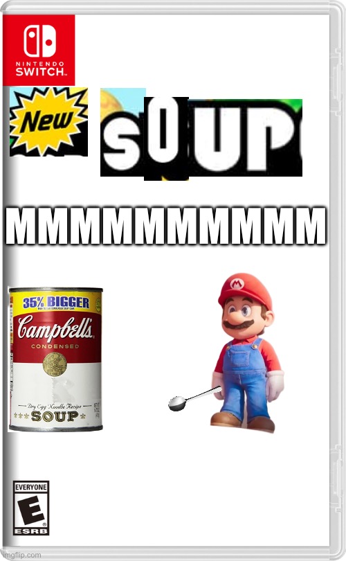 Mario games are cool lol | MMMMMMMMMM | image tagged in nintendo switch | made w/ Imgflip meme maker