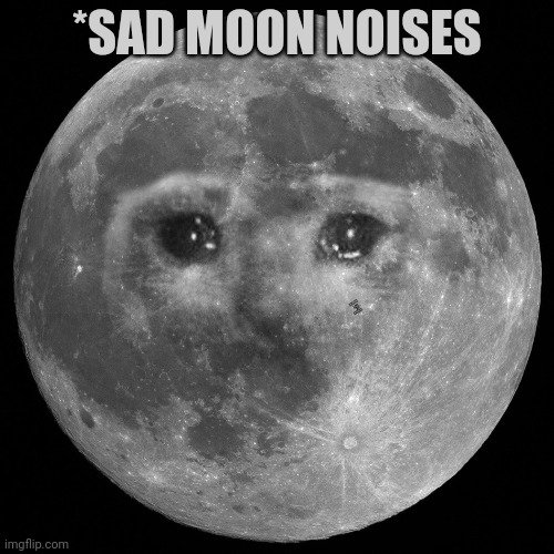 Out here there's plenty of room to get real nasty | *SAD MOON NOISES | image tagged in no this is patrick,moon,man still loves,putin | made w/ Imgflip meme maker