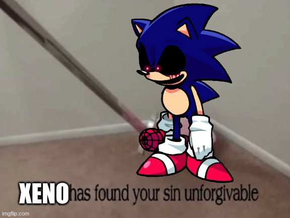 Kirby has found your sin unforgivable | XENO | image tagged in kirby has found your sin unforgivable | made w/ Imgflip meme maker