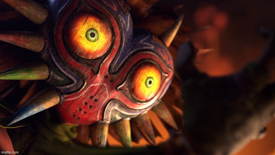 Majora's Mask | image tagged in majora's mask | made w/ Imgflip meme maker