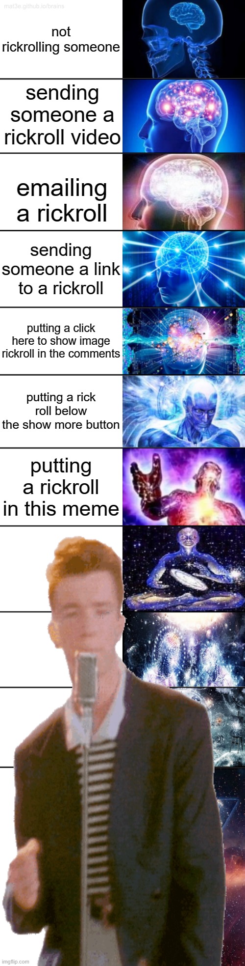 Rickrolling - Imgflip