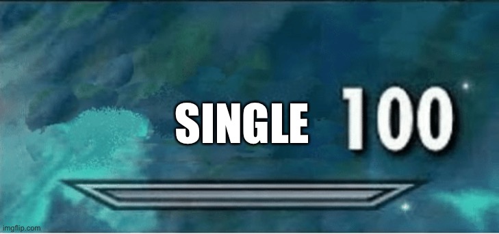 Skyrim 100 Blank | SINGLE | image tagged in skyrim 100 blank | made w/ Imgflip meme maker