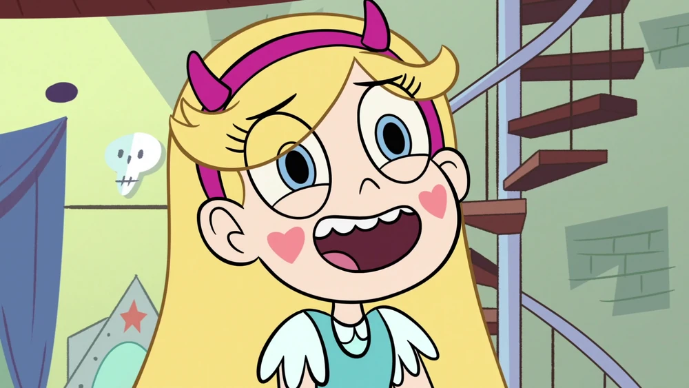 High Quality Star Butterfly 'sweat much?' Blank Meme Template