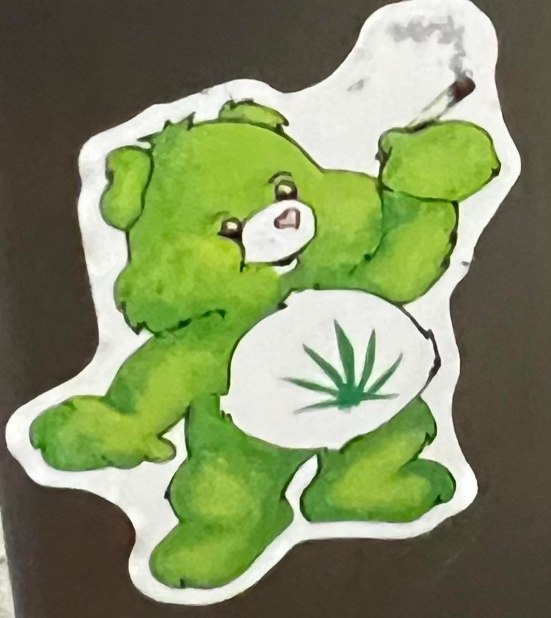 High Quality Weed bear Blank Meme Template