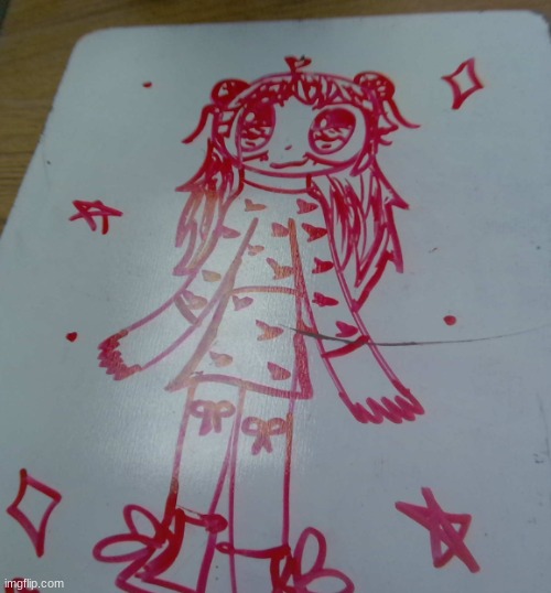 I was doodling at school .-. its not that great but whatever | image tagged in drawing | made w/ Imgflip meme maker