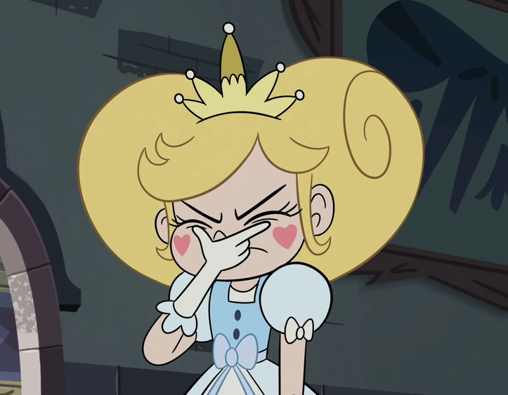 High Quality Star Butterfly getting very frustrated Blank Meme Template