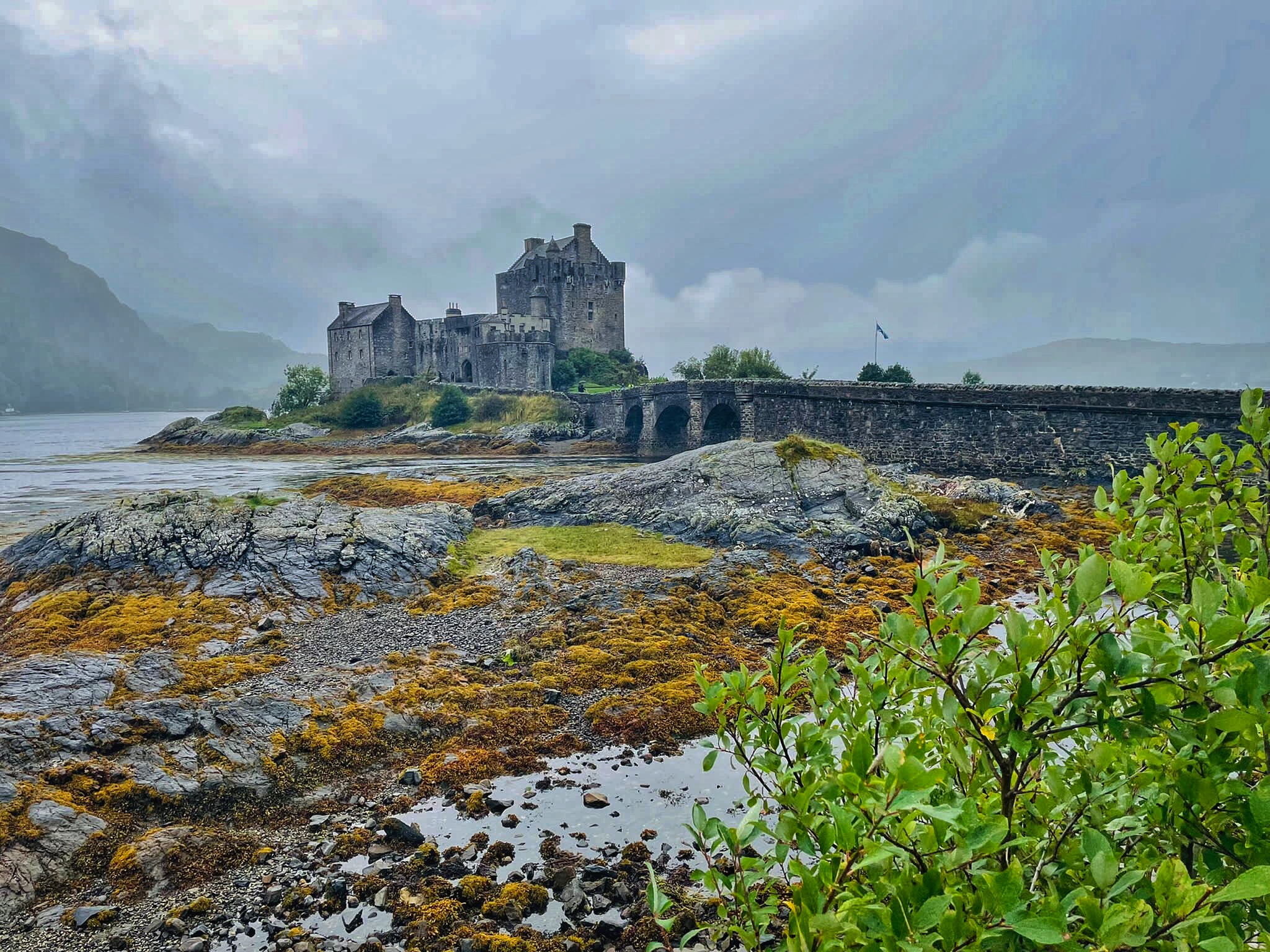 Eilean Donan Castle, Scotland Blank Meme Template