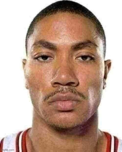 Derrick Rose Straight Face | image tagged in derrick rose straight face | made w/ Imgflip meme maker