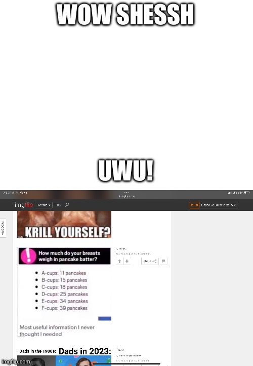 WOW SHESSH UWU! | made w/ Imgflip meme maker