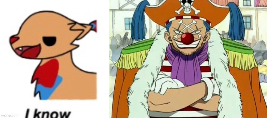 What do you say about the fact that I based my oc Munk off of Buggy the clown from one piece?? | image tagged in -question mark- | made w/ Imgflip meme maker