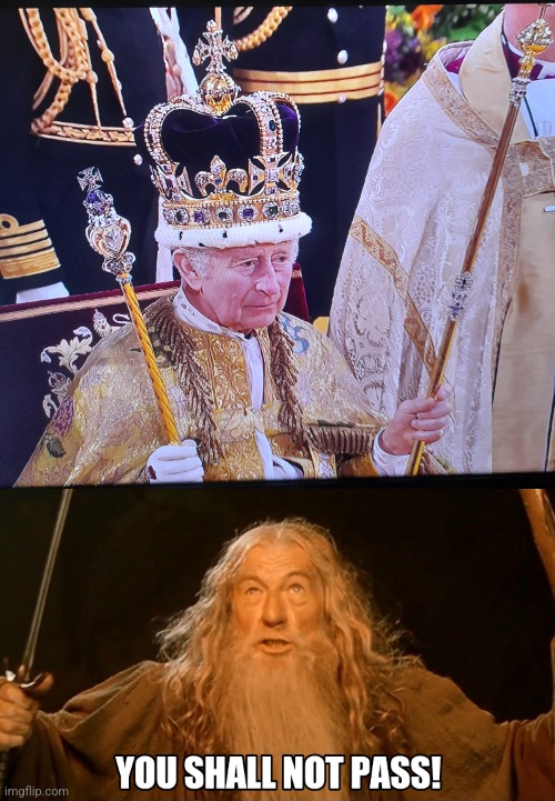 King pass shall gandalf | image tagged in gandalf you shall not pass | made w/ Imgflip meme maker