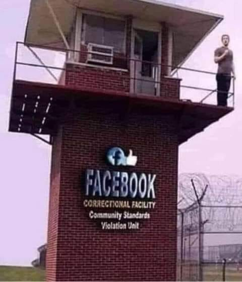 High Quality Facebook Prison Blank Meme Template