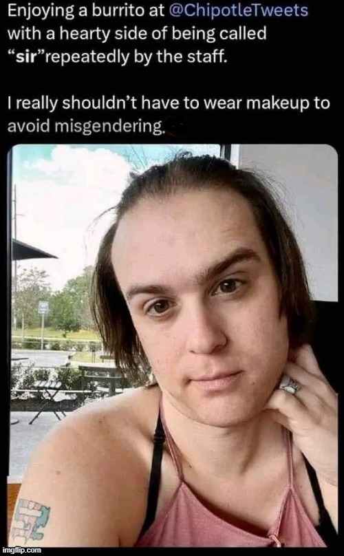 Misgendered ? | image tagged in laughing women | made w/ Imgflip meme maker