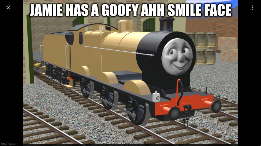 goofy ahh face of jamie (image not mine taken from a discord server) | JAMIE HAS A GOOFY AHH SMILE FACE | image tagged in goofy ahh,faces,meme faces,funny,funny face,goofy ahh faces | made w/ Imgflip meme maker
