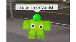 Spanish Or Vanish Blank Meme Template