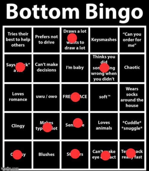 So like that? | image tagged in bottom bingo,bingo,about me,idk,oh wow are you actually reading these tags,why are you reading the tags | made w/ Imgflip meme maker