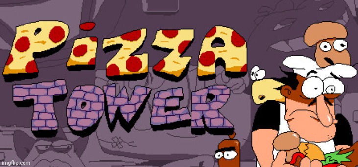 pizza tower logo | image tagged in pizza tower logo | made w/ Imgflip meme maker