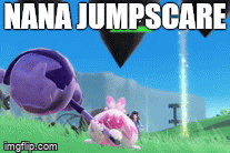 nana_jumpscare | NANA JUMPSCARE | image tagged in gifs,funny,memes | made w/ Imgflip video-to-gif maker