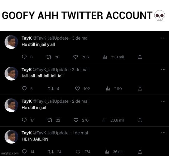 GOOFY AHH TWITTER ACCOUNT💀 | made w/ Imgflip meme maker