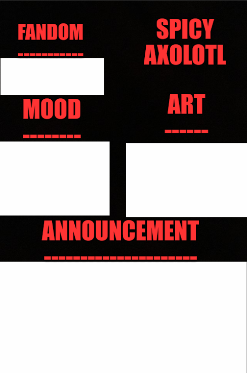 SpicyAxolotl Template Blank Meme Template