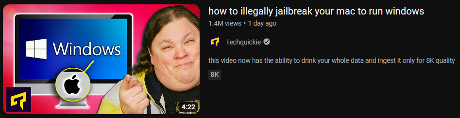 obese man jailbreaking mac Blank Meme Template