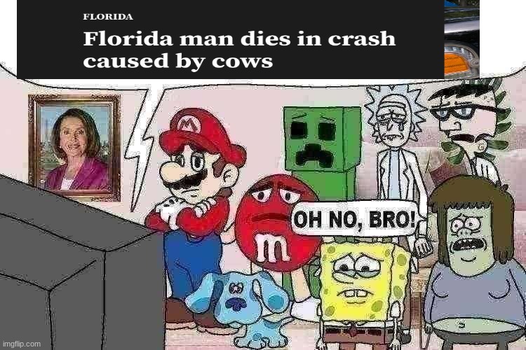 RIP Florida Man | image tagged in rip,sad,news | made w/ Imgflip meme maker