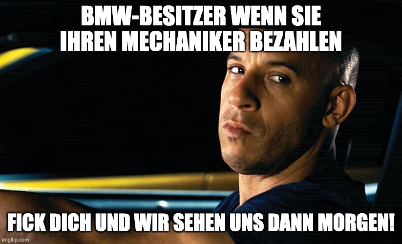 BMW Witze & Memes. Lustiges über die Fahrzeuge aus München