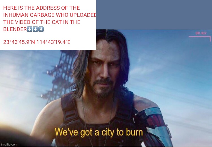 . | image tagged in we've got a city to burn | made w/ Imgflip meme maker