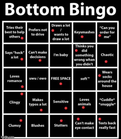 what now bingo? | image tagged in bottom bingo | made w/ Imgflip meme maker