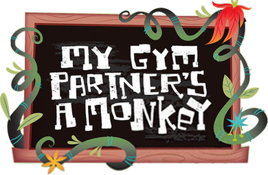My Gym Partners A Monkey Logo Blank Meme Template