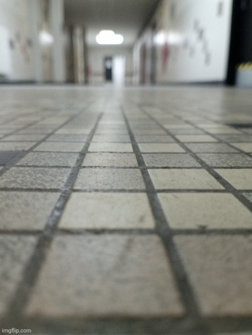 One cool photo of my school hallway | image tagged in photos | made w/ Imgflip meme maker