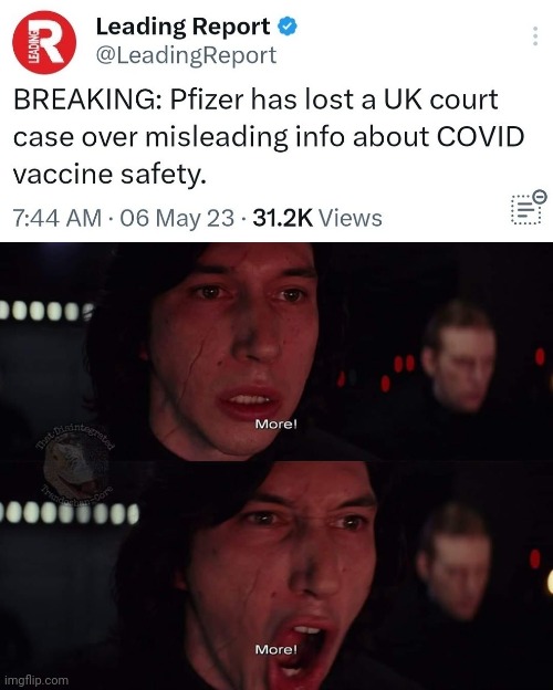 They need to be sued into oblivion. | image tagged in kylo ren more | made w/ Imgflip meme maker