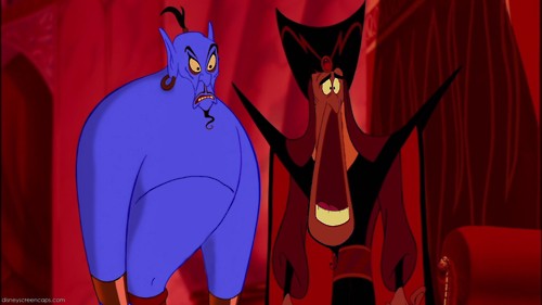 Genie & Jafar Faceswap Blank Meme Template