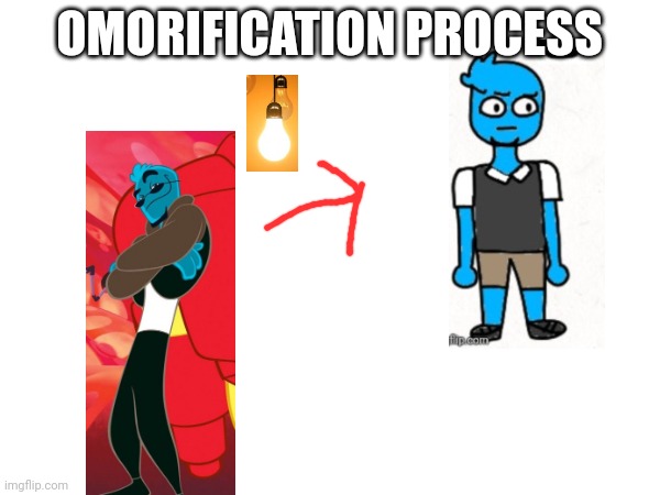 OMORIFICATION PROCESS | made w/ Imgflip meme maker