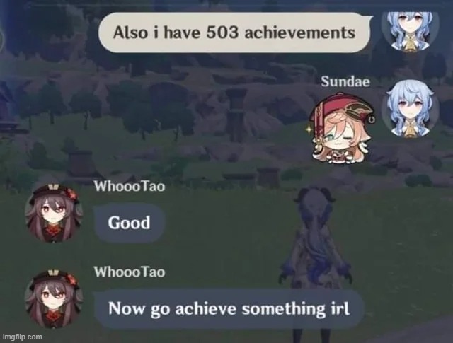 Average genshin moment | made w/ Imgflip meme maker