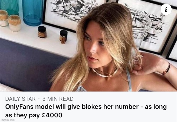 man if this works simps be down hard | image tagged in onlyfans model number | made w/ Imgflip meme maker