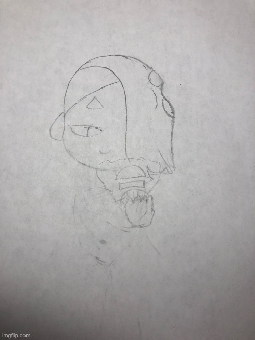A drawing of Shiver for 5hiv3r day (Ik I’m late) | made w/ Imgflip meme maker