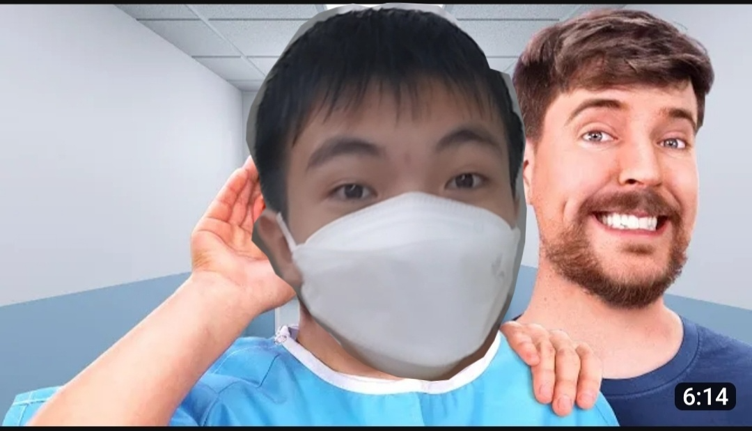 High Quality MrBeast cures SUS Blank Meme Template