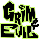 Grim And Evil Logo Blank Meme Template