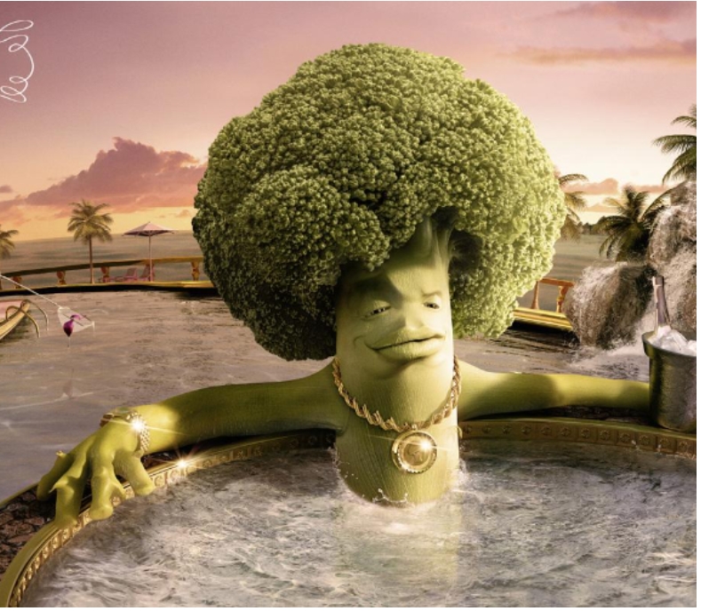 High Quality santai dulu gak sih brokoli brokoli Blank Meme Template