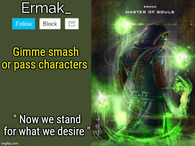 Gimme smash or pass characters | made w/ Imgflip meme maker
