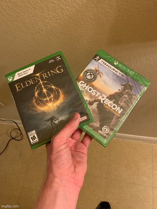 I bought these games in January and they’re still sealed | made w/ Imgflip meme maker