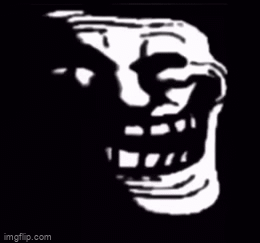 Troll Face Dark Dark Face Troll GIF