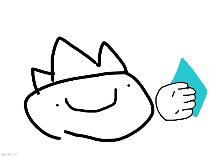 he stole the crystal of creation (he'll give it back when he's done using it) | made w/ Imgflip meme maker