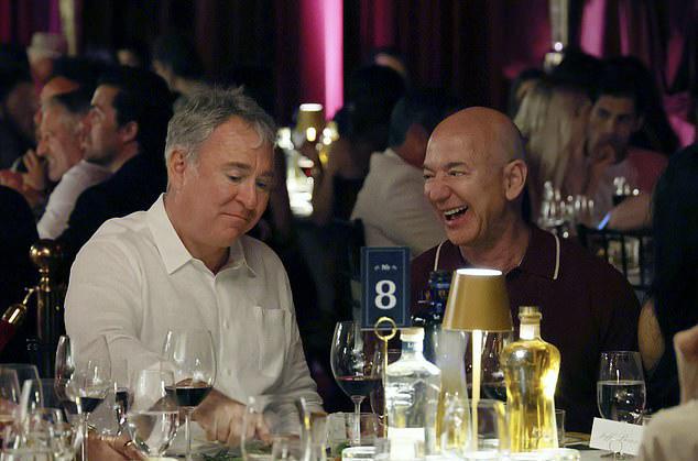 Ken Griffin and Jeff Bezos Blank Meme Template