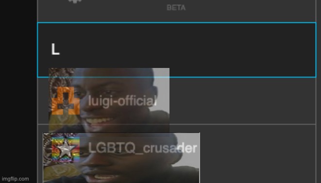 nah why a gay person follow me :( | made w/ Imgflip meme maker