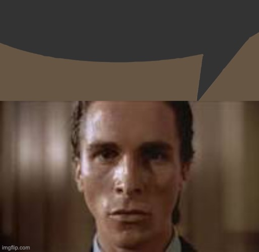 based | image tagged in imgflip speech bubble,patrick bateman staring | made w/ Imgflip meme maker